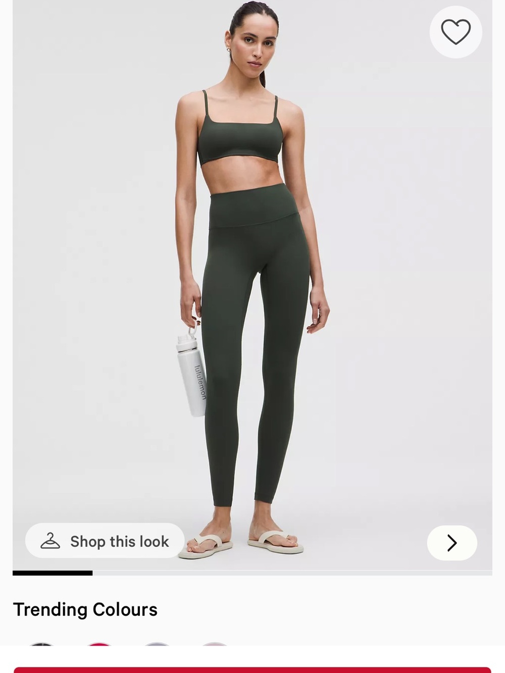 Lululemon Green Align Leggings 28’’